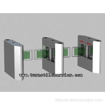 Automatic dual swing gate turnstile / barrier for Supermark